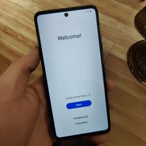 Samsung f62 Global Unlocked cover and charger with new screen protector include